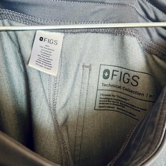 Figs Graphite Livingston Basic Scrub Pants - Picture 4 of 5